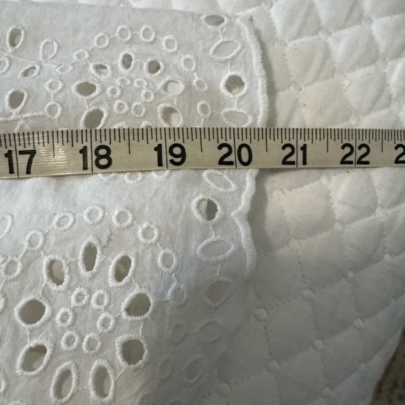 Eyelet White Embroidered Dress - Picture 8 of 8